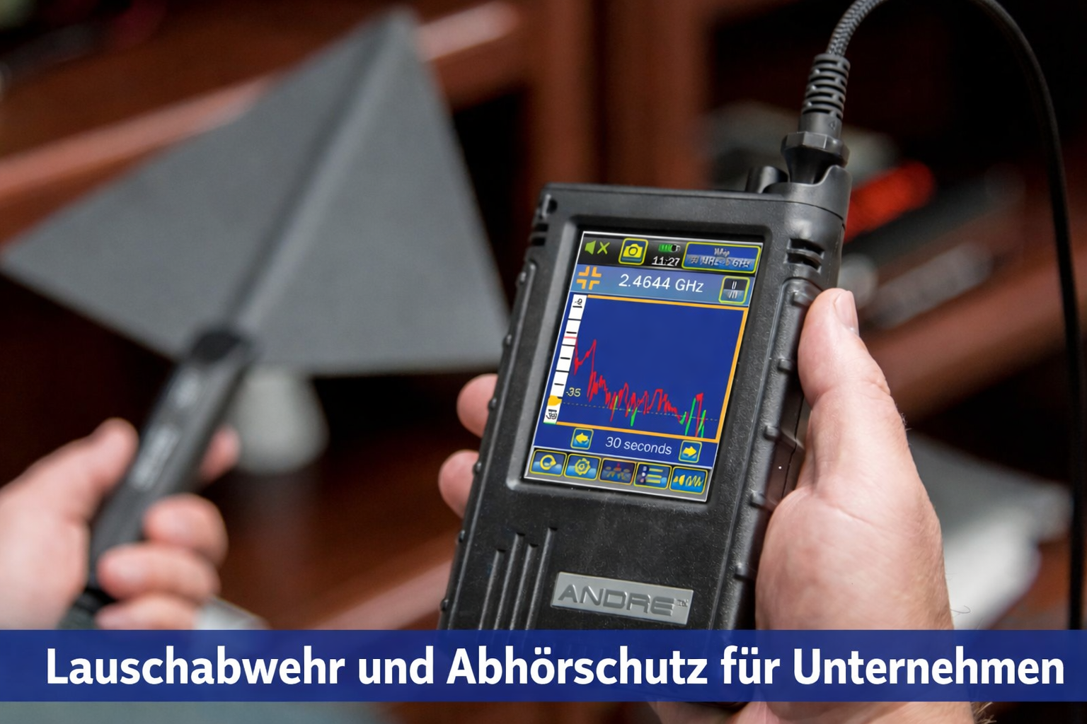 Lauschabwehr und Abhörschutz für Unternehmen Image